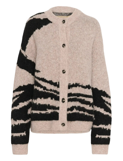 Culture Cuzinna Cardigan - Beige - S/M Culture Cuzinna Cardigan - Beige - S/M