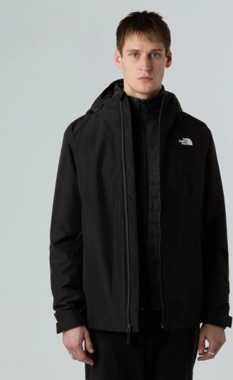The North Face M Carto Mono Triclimate Hooded Jacket - Black - S The North Face M Carto Mono Triclimate Hooded Jacket - Black - S