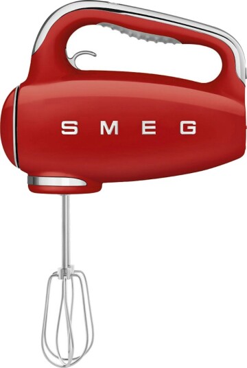 Smeg 50's Style Håndmikser 250 W med Turbofunksjon Rød HMF01RDEU