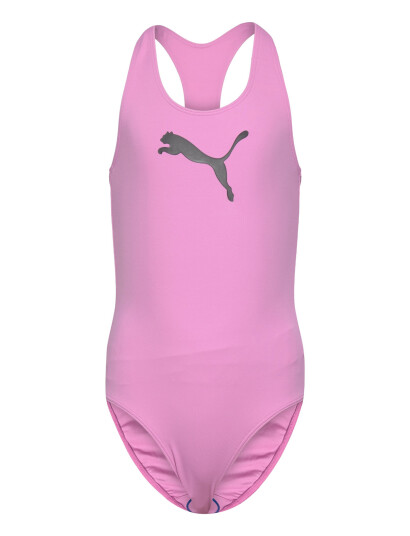 Puma Swim Puma Swim Girls Racerback Swimsuit 1P Pink 128 Puma Swim Puma Swim Girls Racerback Swimsuit 1P Pink 128
