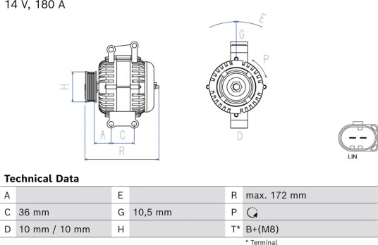 Dynamo BOSCH 0 986 086 030