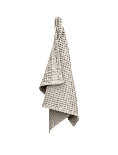 The Organic Company Big Waffle Hand Towel - Cream - 50X75CM