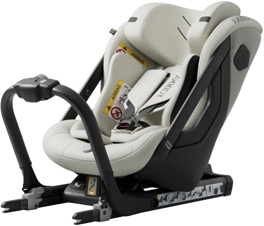 Axkid ONE 3 Bakovervendt Bilstol Beachgrass Beige