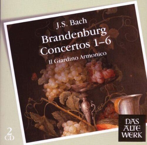 MediaTronixs Il Giardino Armonico : Brandenburg Concertos 1 - 6 (Il Giardino Armonico) CD 2 Pre-Owned