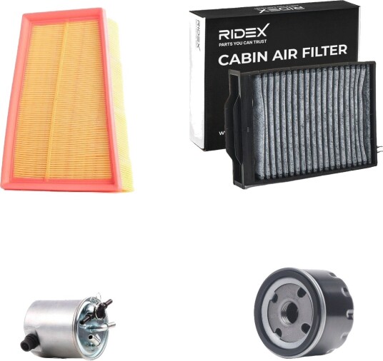 Filtersett RIDEX 4055F30336