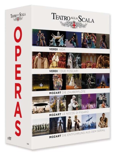 Teatro Alla Scala Opera Box DVD Teatro Alla Scala Opera Box DVD
