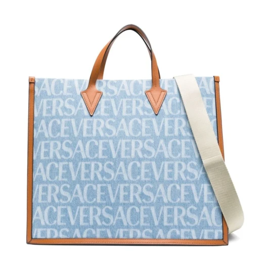Versace, Herre, Vesker, Blå, ONE SIZE, Versace, Herre, Vesker, Blå, ONE SIZE,