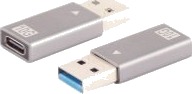 Shiverpeaks Bs14-05033 Usb A Usb C Grå