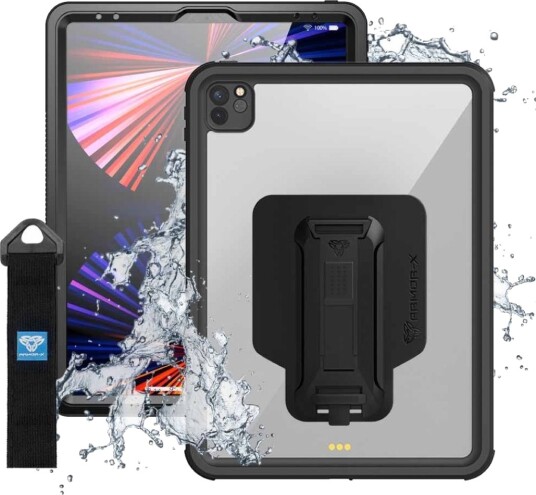 Armor-X Waterproof Case for iPad Pro 11-tommer Svart Armor-X Waterproof Case for iPad Pro 11-tommer Svart