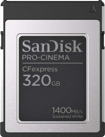 SanDisk PRO-CINEMA - Flash memory - 1700MB/s - 320GB