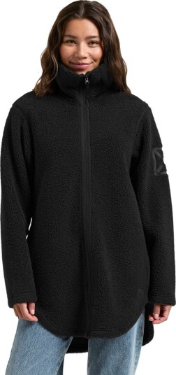 Didriksons Fleecejakke Umi Full zip Svart