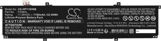 Batteri til HP 16-f0035nr etc.