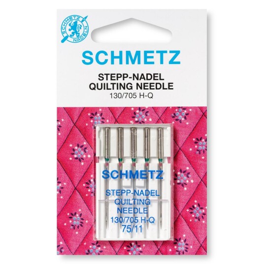 Schmetz Quiltenål 75/11 130/705 H-Q, 75/11, 5-pack
