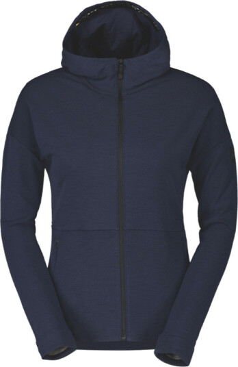 SCOTT Commuter Merino Hoody til Kvinner, Mørkeblå