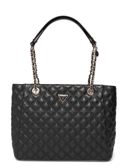 GUESS Giully Ii Large Tote Black ONE SIZE