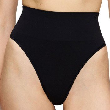 Triumph Truser 2P Soft Sculpt Bandeau Strings Svart 36 Dame