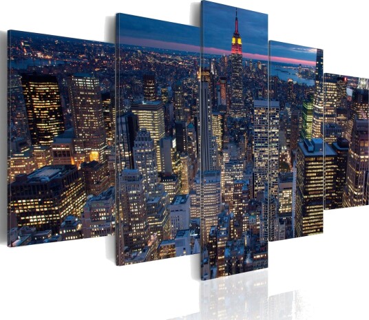 Bilde Good Night New York! 100x50 Artgeist sp. z o. o.
