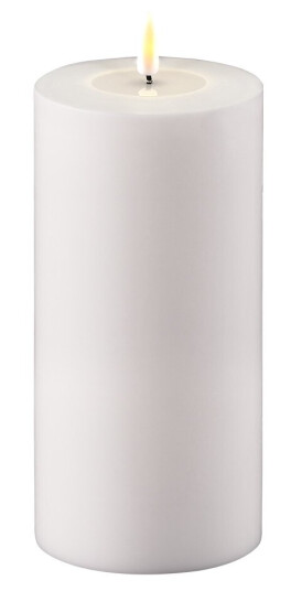 DeluxeHomeart  LED kubbelys for utendørsbruk 10x20 cm hvit