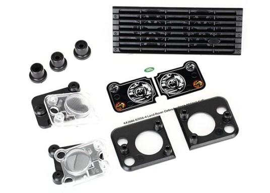 Traxxas 8013 Grill and details Land Rover Defender set Traxxas 8013 Grill and details Land Rover Defender set