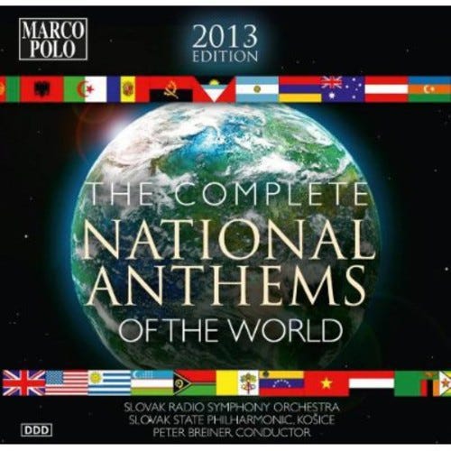 Peter Breiner  National Anthems Of The World: 2013 Edition  CD