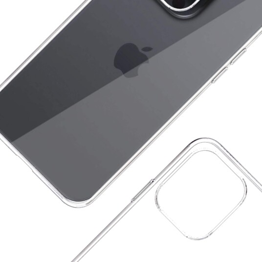 3mk Clear Case Eco til Apple iPhone 15 Pro Max – gjennomsiktig