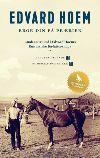Bror din på prærien av Edvard Hoem - Pocketbok fra Forlaget Oktober Bror din på prærien av Edvard Hoem - Pocketbok fra Forlaget Oktober