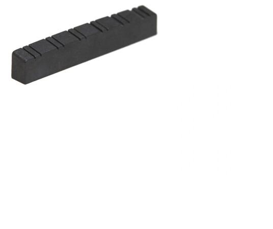 Graph Tech Pt-1500-00 Svart Tusq Xl Slotted Guitar Nut, 12-Str. 1 3/4", Flat