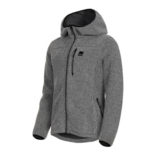Urberg Pile Hoodie Wmn Grey Melange S