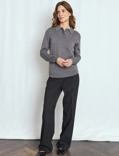 Bruun & Stengade Bs Eirin Regular Fit Knitwear Grey M