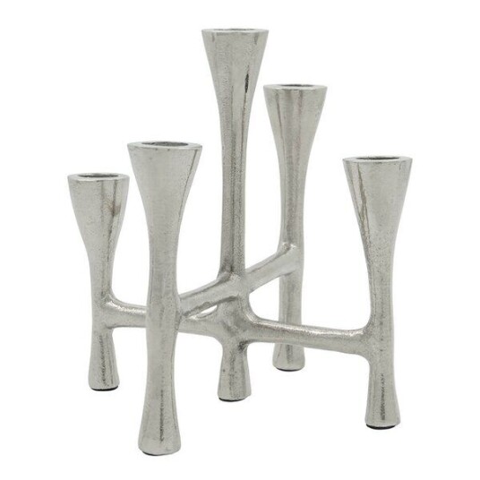 House Doctor Tristy Lysestake 20x19 cm Sølvfinish House Doctor Tristy Lysestake 20x19 cm Sølvfinish