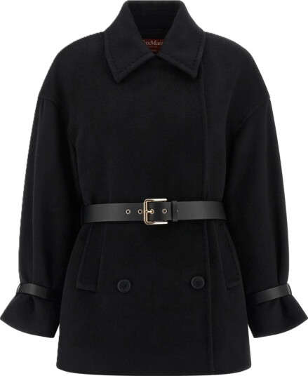 Max Mara Studio Dame Frakker Svart XS, Max Mara Studio Dame Frakker Svart XS,