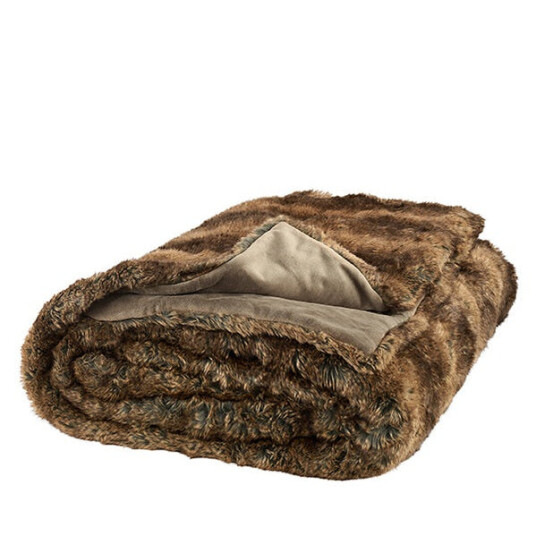 AMBER WOLF pledd 127 cm AMBER WOLF pledd 127 cm