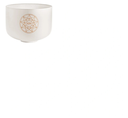 Meinl Sonic En. Solcsb10-639 Solfeggio Crystal Singing Bowl 10, Fa 639 Hz, D#4 Meinl Sonic En. Solcsb10-639 Solfeggio Crystal Singing Bowl 10, Fa 639 Hz, D#4