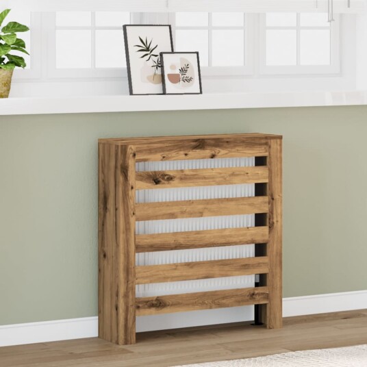Radiatordeksel artisan eik 78x20x82 cm konstruert tre