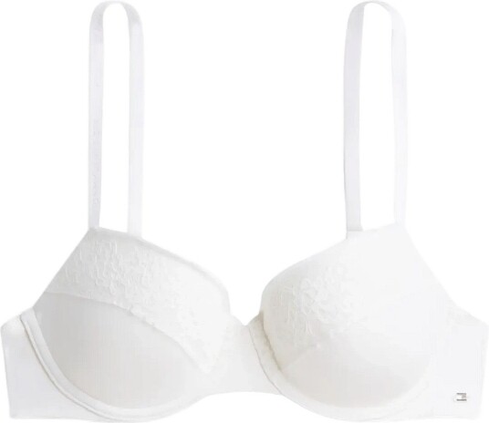 Tommy Hilfiger Spacer Demi Bra Cream 70 D