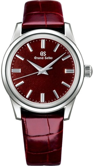 Grand Seiko Herreklokke SBGW287G Elegance Collection Rød/Lær Ø37.3