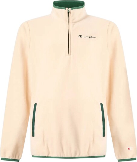 Champion Half Zip Top   Cream   116