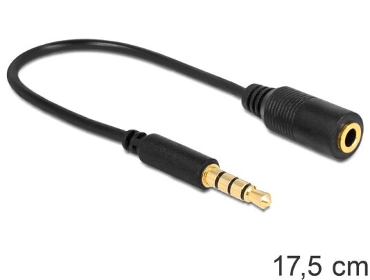 Delock Audioadapter 17,5 cm