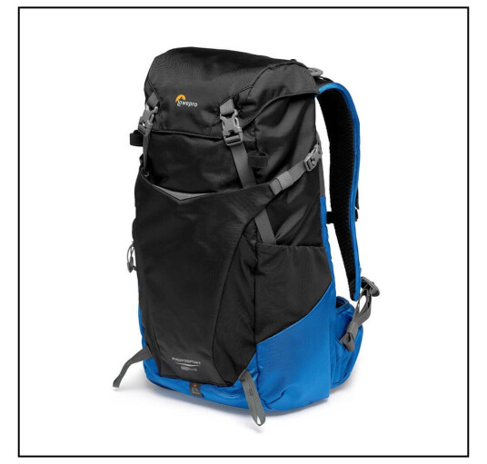 Lowepro PhotoSport BP 24L AW III Ryggsekk, blå, ekstra lett. 24l.