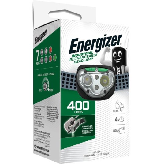 Energizer Industrial Hodelykt 400 lm, Belysning Energizer Industrial Hodelykt 400 lm, Belysning