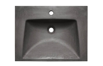Noro Attract Møbelservant 610x463 mm, 1 bl.hull, u/overløp, Grå