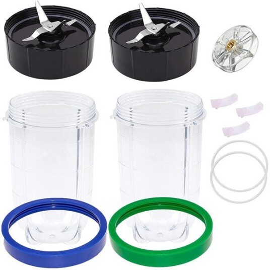 Krus og kniver til Magic Bullet 250W 12 stk
