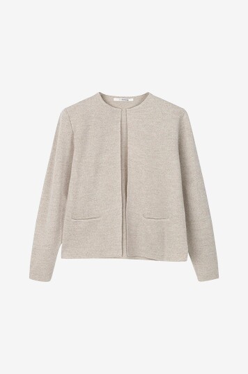Sibinlinnebjerg Kardigan Sense Beige