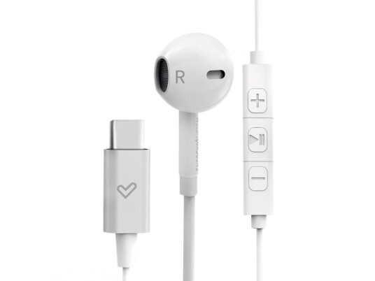 Energy Sistem Smart 2 Type C, Hodetelefoner, In-Ear, Calls/Music, Hvit, Stereofonisk, Track <, Track >, Volume +, Volume -