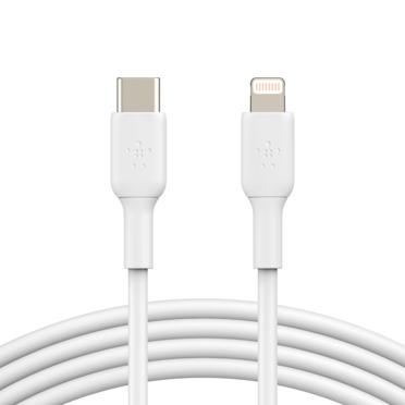 BELKIN Lightning to USB-C Cable MFi 1m White /CAA003bt1MWH BELKIN Lightning to USB-C Cable MFi 1m White /CAA003bt1MWH