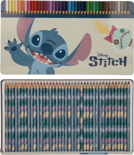 Disney Lilo & Stitch Fargeblyanter I Metallskrin 40 Farger For Kreativ Lek
