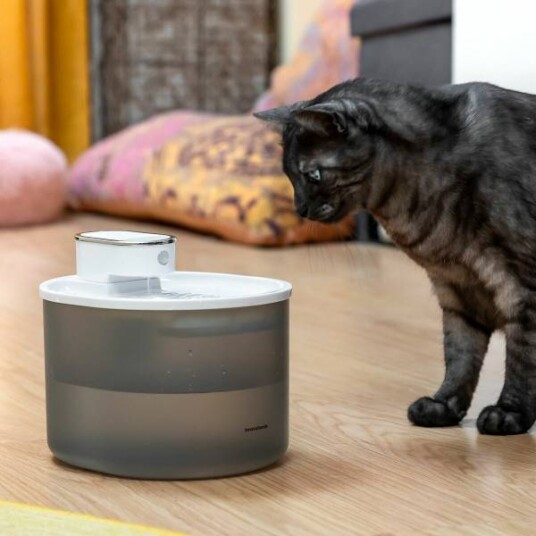 Innovagoods Drikkefontene Katt Hund Med Sensor Oppladbar
