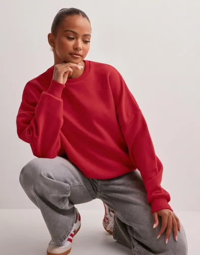Nelly Rød Perfect Chunky Sweater