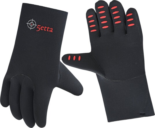 5etta Neoprenhanske Black Glued M 5etta Neoprenhanske Black Glued M