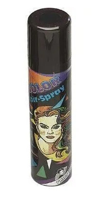 Bravehead Fries Hair Spray Color Black 100ml